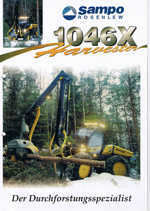 Комбайни Sampo Rosenlew SR 1046 X