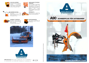 Шосейні снігоходи Assaloni A 90.40*