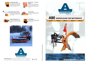 Шосейні снігоходи Assaloni A 90.40*