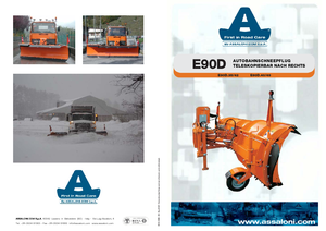 Шосейні снігоходи Assaloni E 90 D 35/42 *