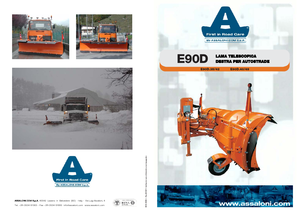 Шосейні снігоходи Assaloni E 90 D 35/42 *