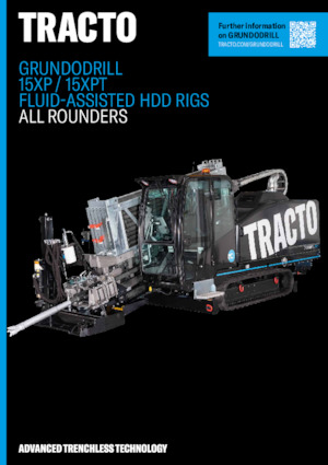 Горизонтально-спрямовані свердла TRACTO-Technik Grundodrill 15 XP