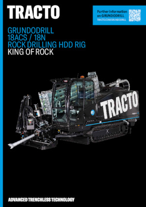 Горизонтально-спрямовані свердла TRACTO-Technik Grundodrill 18 ACS