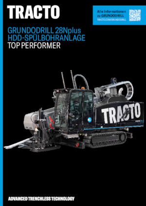 Горизонтально-спрямовані свердла TRACTO-Technik Grundodrill 28 N plus