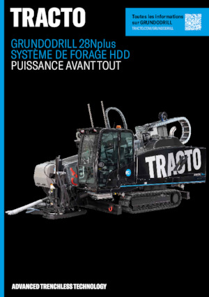 Горизонтально-спрямовані свердла TRACTO-Technik Grundodrill 28 N plus