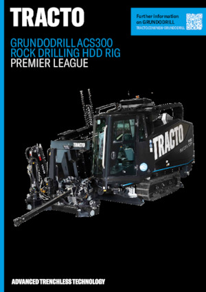 Горизонтально-спрямовані свердла TRACTO-Technik Grundodrill ACS 300