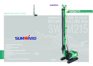 Горизонтально-спрямовані свердла Sunward SWDM215S