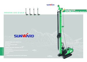 Горизонтально-спрямовані свердла Sunward SWDM325