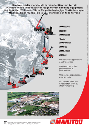 Підбирачі замовлень Manitou CI 20