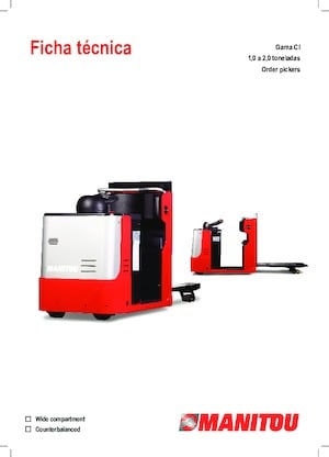 Підбирачі замовлень Manitou CI 12 PF