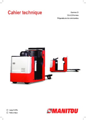 Підбирачі замовлень Manitou CI 12 PF