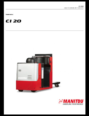 Підбирачі замовлень Manitou CI 20