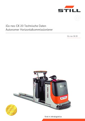 Підбирачі замовлень Still iGo neo CX 20