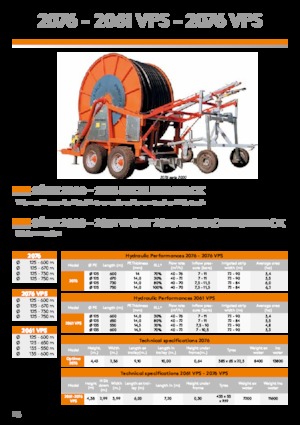 барабан для намотування шланга IRRIFRANCE 2061 135/550