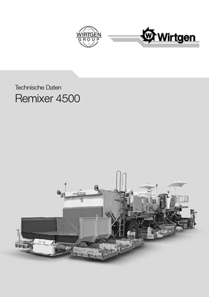 Дорожньо-гарячий переробник Wirtgen RX 4500