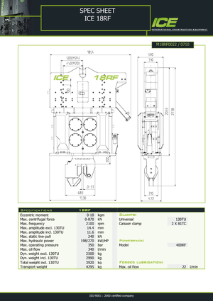 Вібромолотки ICE 18 RF