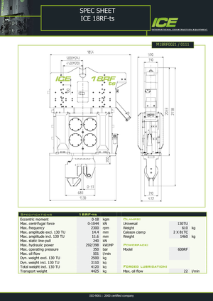 Вібромолотки ICE 18 RF ts