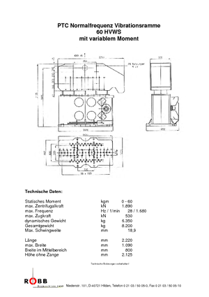 Вібромолотки PTC 60 HVWS