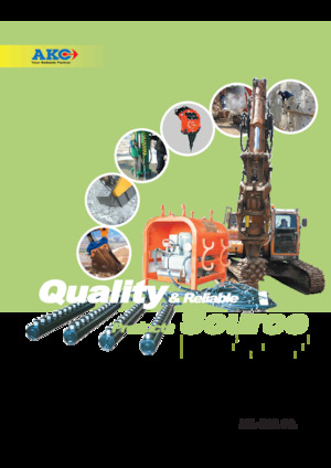 Гідравлічні відбійні молотки All-Kor AKB 320