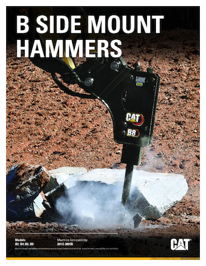 Гідравлічні відбійні молотки Caterpillar B2