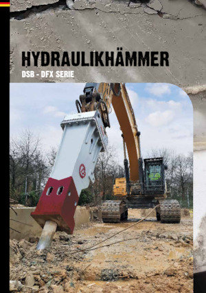 Гідравлічні відбійні молотки Demarec DFX-80