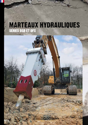 Гідравлічні відбійні молотки Demarec DFX-58