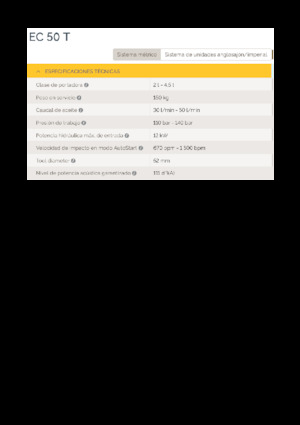 Гідравлічні відбійні молотки Epiroc EC 50 T