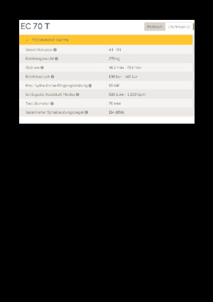 Гідравлічні відбійні молотки Epiroc EC 70 T