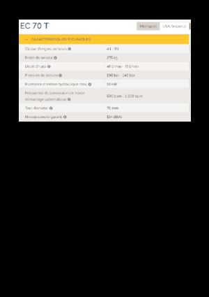 Гідравлічні відбійні молотки Epiroc EC 70 T