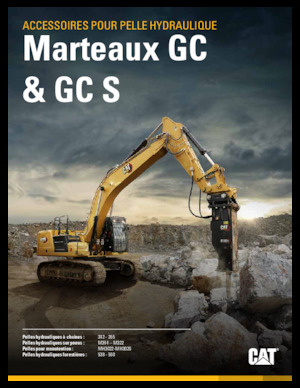 Гідравлічні відбійні молотки Caterpillar H180 GC