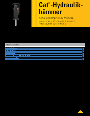 Гідравлічні відбійні молотки Caterpillar H140GC S 