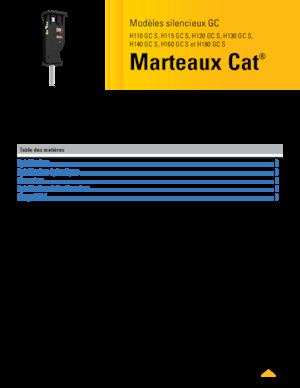 Гідравлічні відбійні молотки Caterpillar H140GC S 