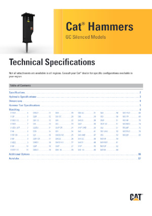 Гідравлічні відбійні молотки Caterpillar H140GC S 