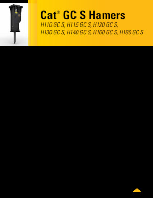 Гідравлічні відбійні молотки Caterpillar H140GC S 