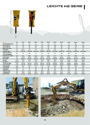 Гідравлічні відбійні молотки OSA Demolition Equipment HB 1500