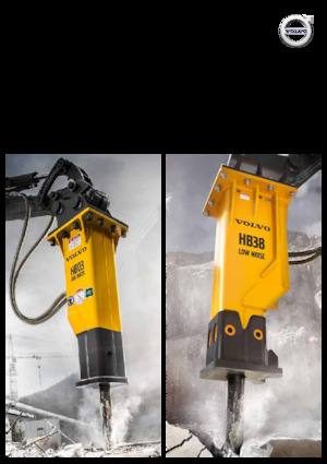 Гідравлічні відбійні молотки Volvo HB48