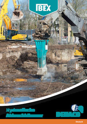 Гідравлічні відбійні молотки Dehaco IBEX 5500HS