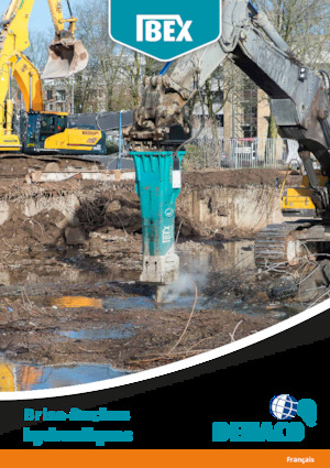 Гідравлічні відбійні молотки Dehaco IBEX 135GS