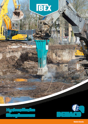 Гідравлічні відбійні молотки Dehaco IBEX 5500HS