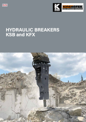 Гідравлічні відбійні молотки Kinshofer KFX 29