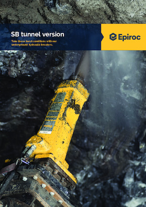 Гідравлічні відбійні молотки Epiroc SB 202 T