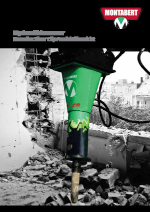 Гідравлічні відбійні молотки Montabert SD28