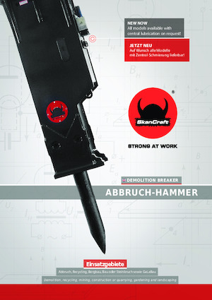 Гідравлічні відбійні молотки SkanCraft SCB90