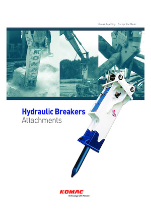 Гідравлічні відбійні молотки Komac TOR 55 H