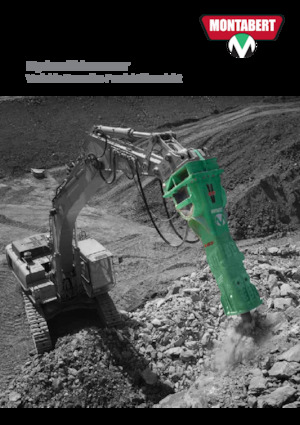 Гідравлічні відбійні молотки Montabert V55 