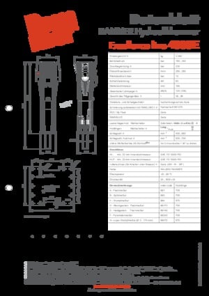 Гідравлічні відбійні молотки Rammer 4099E