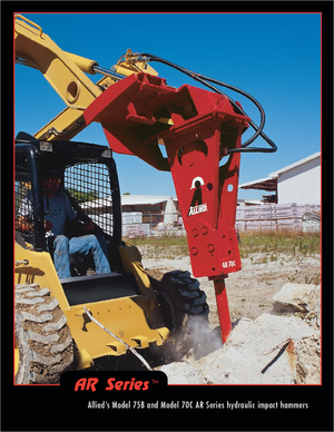 Гідравлічні відбійні молотки Allied AR 70 C XSF