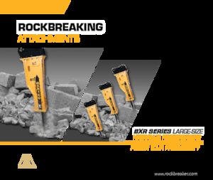 Гідравлічні відбійні молотки BTi BXR160C