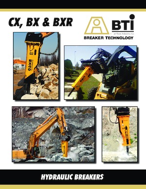 Гідравлічні відбійні молотки BTi CX4