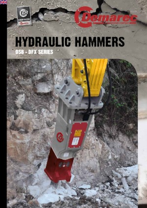 Гідравлічні відбійні молотки Demarec DFX-80